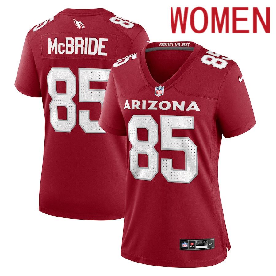 Women Arizona Cardinals #85 Trey McBride Nike Cardinal Game NFL Jersey